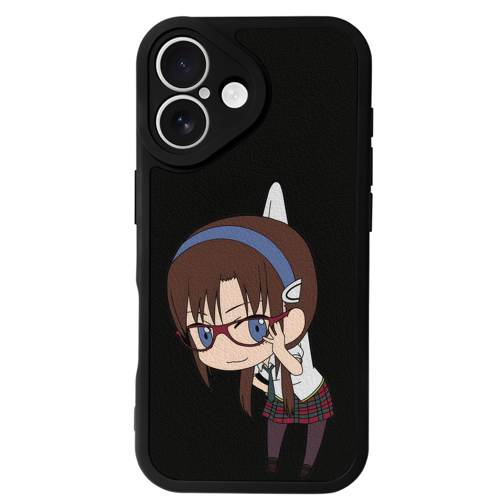 （画像用） EVA 新世紀エヴァンゲリオン 【iPhone 16シリーズ対応】シリコンスマホケース（レザー調） 材質：シリコン